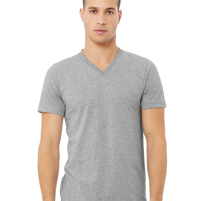 Heather CVC V-Neck Tee Thumbnail