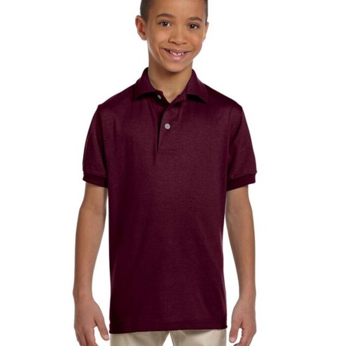 Youth SpotShield™ Jersey Polo Thumbnail