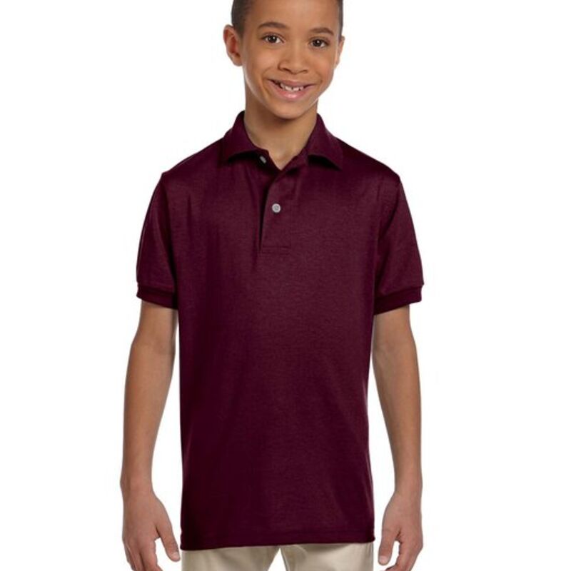 Youth SpotShield™ Jersey Polo Thumbnail