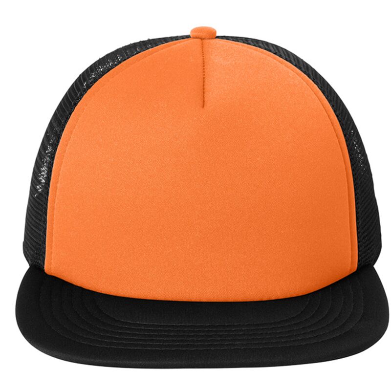 Flat Bill Snapback Trucker Cap Thumbnail