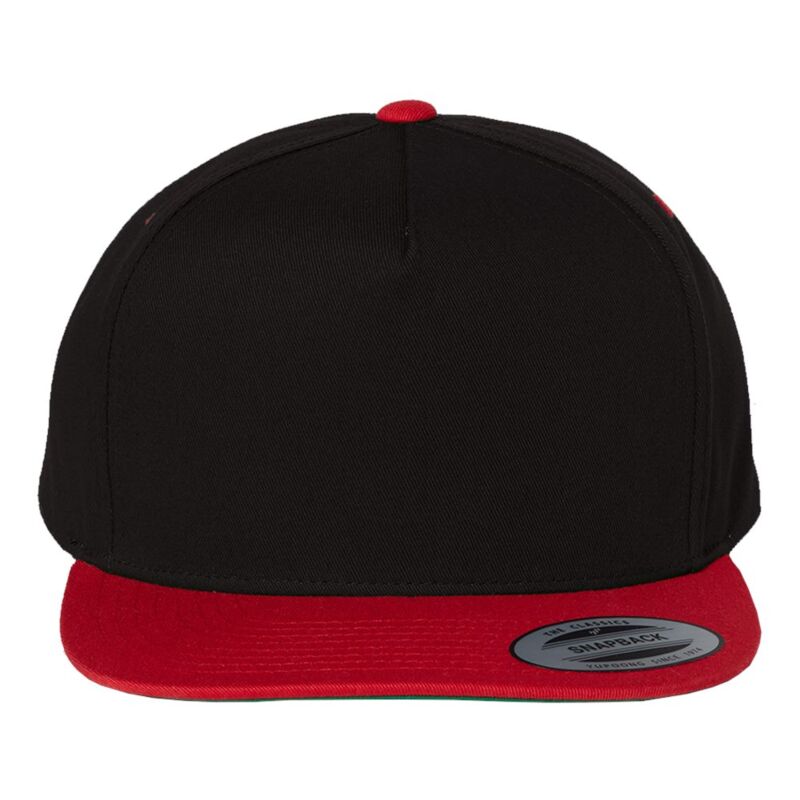 Five-Panel Cotton Twill Snapback Cap Thumbnail