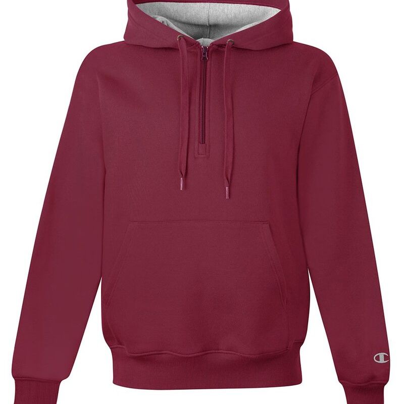 Cotton Max Hooded Quarter-Zip Sweatshirt Thumbnail