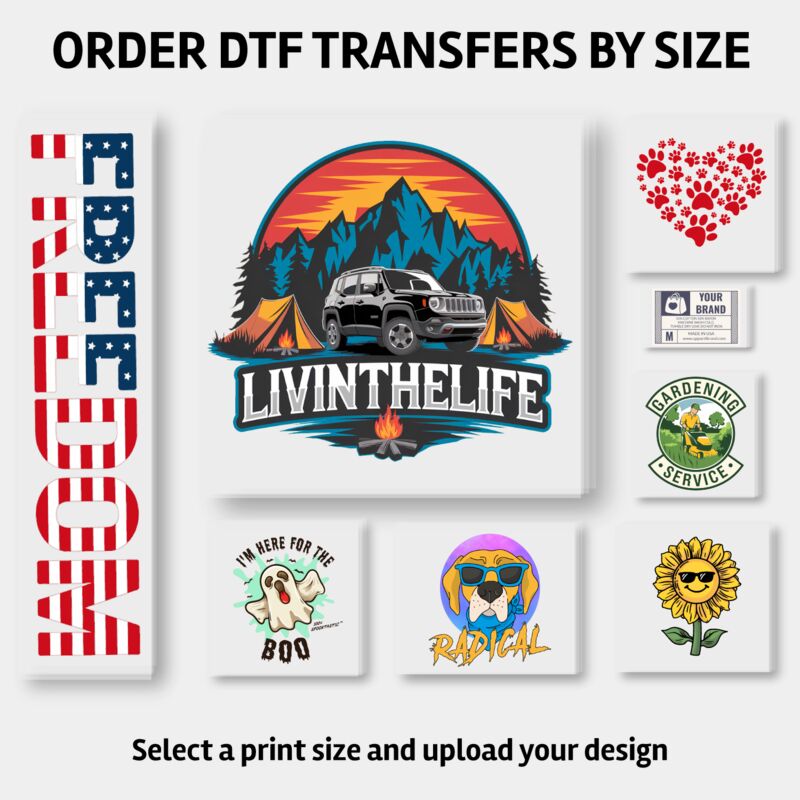 5" X 5" DTF Sheet  Thumbnail