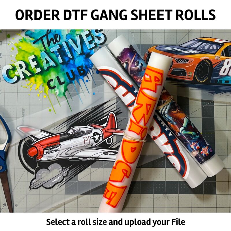  12" X 120" (10ft) DTF Gang Sheet  Thumbnail