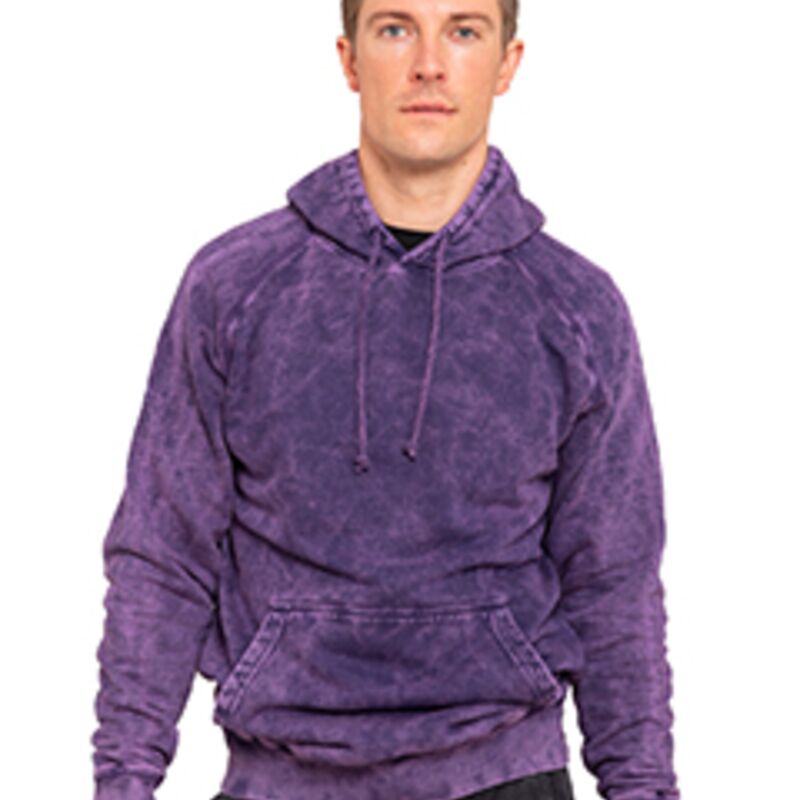 Unisex Vintage Raglan Hooded Sweatshirt Thumbnail